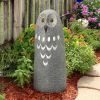 Oskar Ogling Outdoor Owl Statue