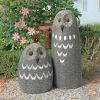 Oskar Ogling Outdoor Owl Statue