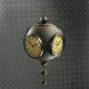 Victorian Grunge 4 Sided Spherical Clock