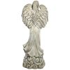 Angel With Winged Offering Dish Statue