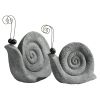 S/2 At A Snails Pace Statues