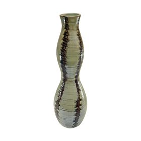 Donoma 21In Ceramic Cylinder Vase