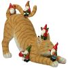 Catatonic Gnome Feline Frenzy Statue