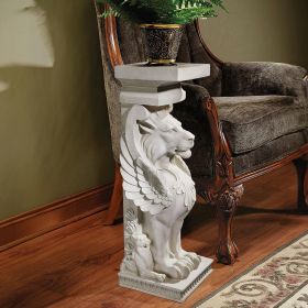 Trapezophoron Winged Lion Pedestal