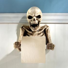 Bone Dry Skeleton Toilet Paper Holder