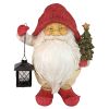 Santa Claus W/Lantern And Tree