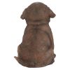 Chocolate Lab Puppy Partner Statue