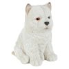 White Maltese Puppy Partner Statue