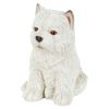 White Maltese Puppy Partner Statue