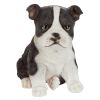 Boston Terrier Pupy Partner Statue