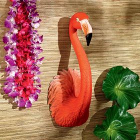 Flamingo Head Wall Sculpture