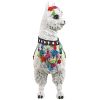 Festive Alpaca Statue