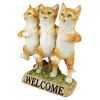 Chorus Line Of Cats Welcome Statue