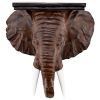 Elephant Wall Shelf Sconce