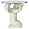 Cherubs Care Glass Topped Table