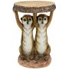 Kalahari Meerkats Side Table