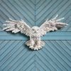 Mystical Spirit Owl Wall Sculpture