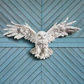 Mystical Spirit Owl Wall Sculpture