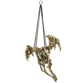 Suspending Death Gothic Skeleton Hanging Sculpture