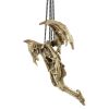 Suspending Death Gothic Skeleton Hanging Sculpture