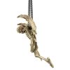 Suspending Death Gothic Skeleton Hanging Sculpture