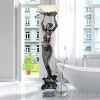 The Goddess Offering Mermaid Floor Lamp