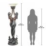 Entwined Mermaids Floor Lamp