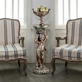 Sous La Vigne Pedestal Bronze Finish