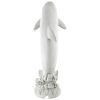 Medium Tropical Tale Dolphin Piped Statue