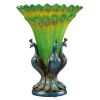 Grand Plumage Peacock Sculptural Vase