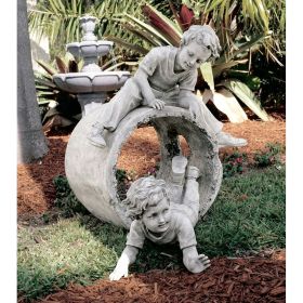 Hide And Seek Kids Statue