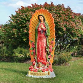 Grande Virgin Of Guadalupe Statue