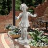 Hillary In Heels Garden Girl Statue