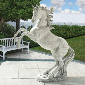 Life Size Unbridled Power Horse Statue