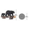 Mother Black Bear And Cub Statue