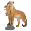 Lioness With Cub Statue