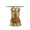 Royal Golden Bastet Side Table