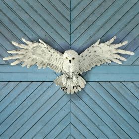 Large Mystical Spirit Owl Wall Sculpture