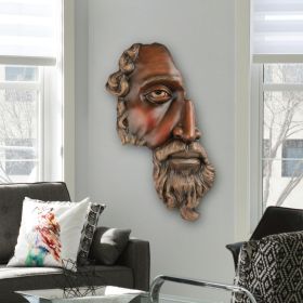 Mans Face Wall Sculpture