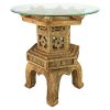 Tranquil Pagoda Illuminated Side Table