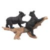 Mischievous Bear Cubs Statue