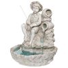 Little Fisherman Garden Fountain