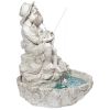 Little Fisherman Garden Fountain