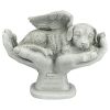 Dog In Gods Hands Pet Memorial Statue