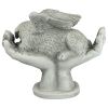 Dog In Gods Hands Pet Memorial Statue