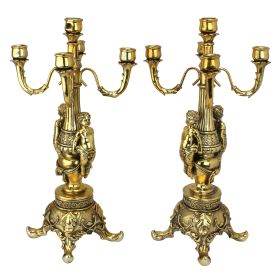 S/2 Chateau Chambord Candelabras