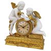 Chateau Carbonne Cherub Mantle Clock