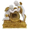 Chateau Carbonne Cherub Mantle Clock