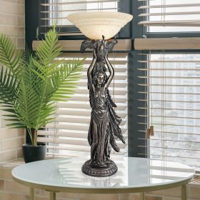 Peacock Goddess Desk Lamp