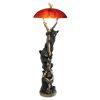 Setting Sun Black Bear Floor Lamp